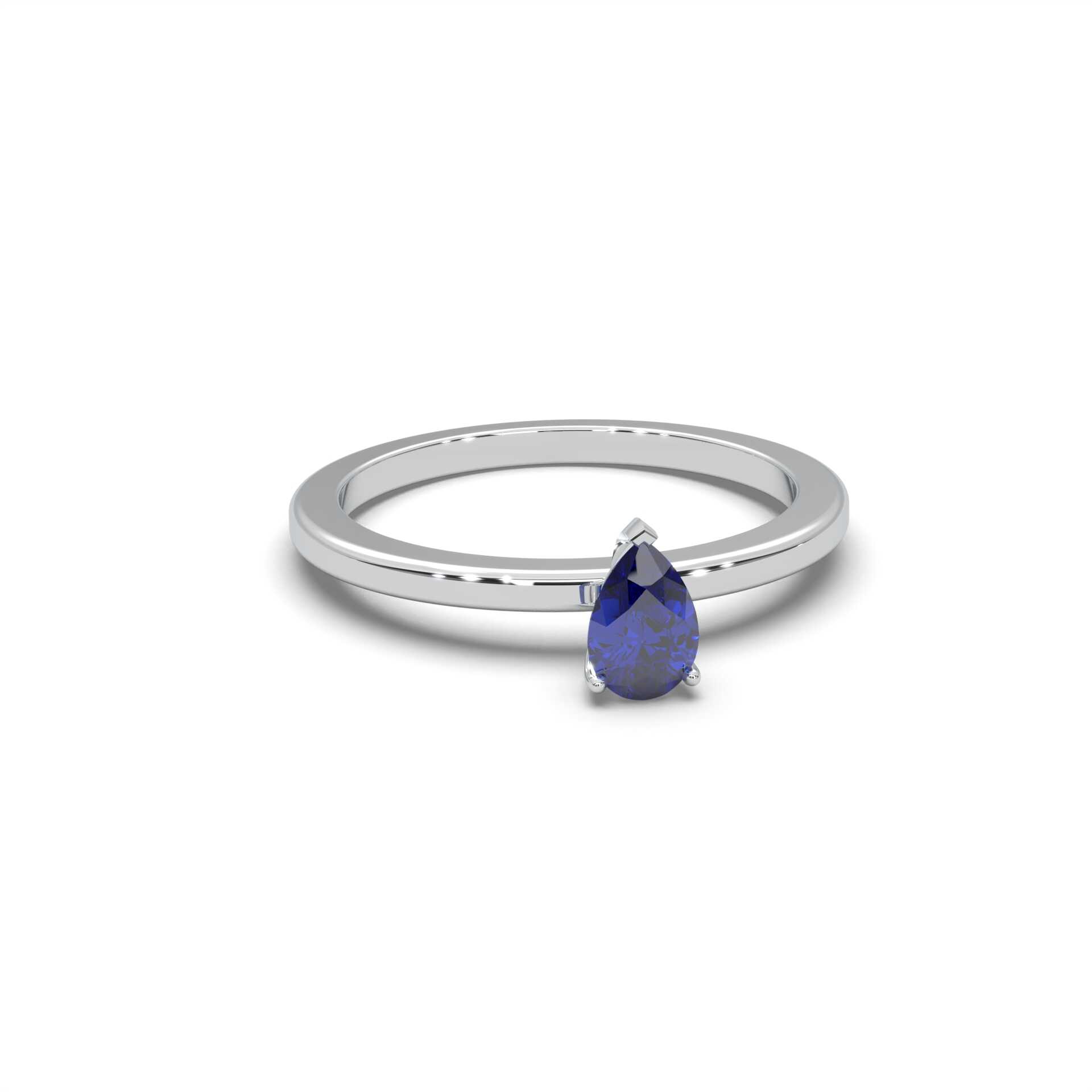 טבעת אבן ספיר | טבעות עם אבני חן | טבעת ספיר
